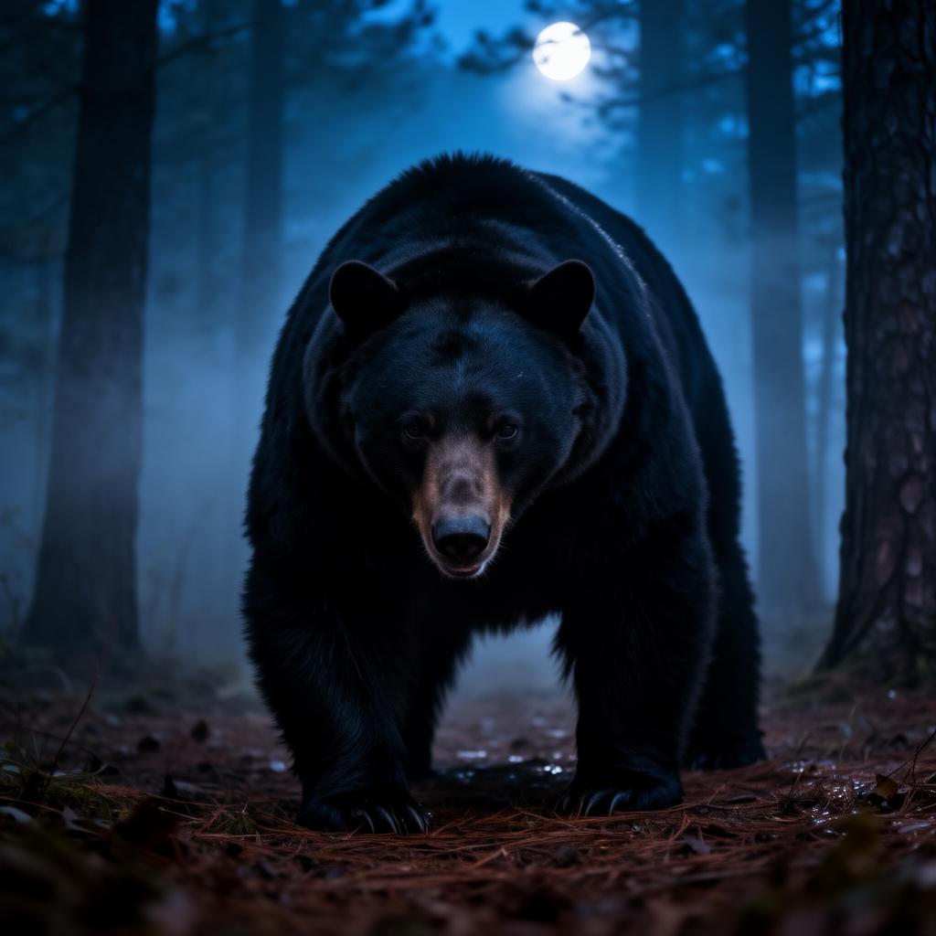 550 lb black bear